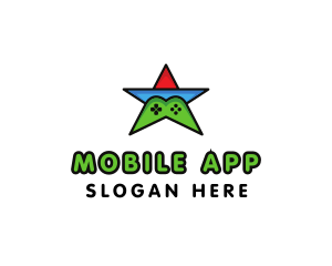 Shape - Arcade Star Gaming Controller logo design
