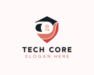 Cyber Tech Security logo design