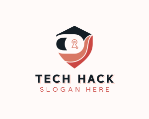 Cyber Tech Security logo design