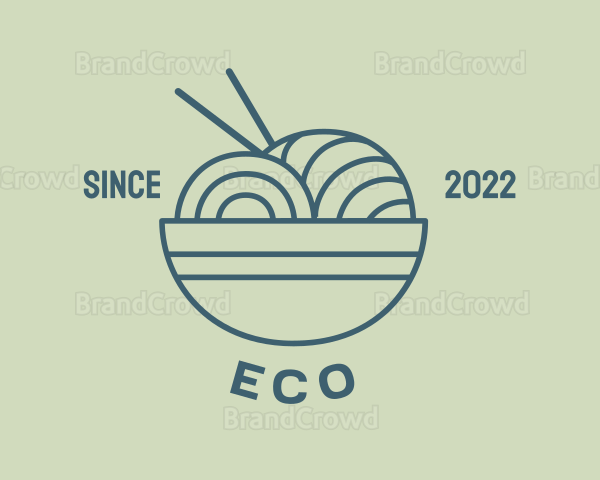 Ramen Bowl Restaurant Logo