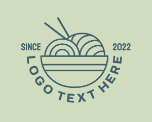 Food Cart - Ramen Bowl Restaurant logo design