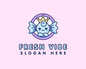 Youthful - Sweet Candy Princess logo design