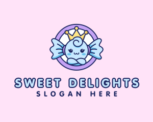 Lollipop - Sweet Candy Princess logo design