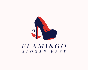 Heels - Stiletto Shoe Heels logo design