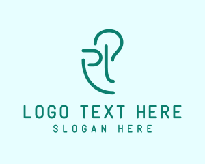 Business - Abstract Face Symbol logo design