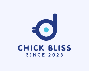 Chick - Bird Chick Letter D logo design