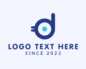 Tweet - Bird Chick Letter D logo design