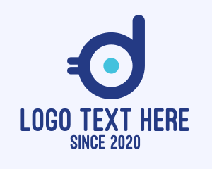 Tweet - Bird Mascot Letter D logo design