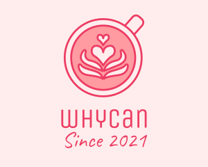 Coffee Mug - Pink Coffee Lover logo design