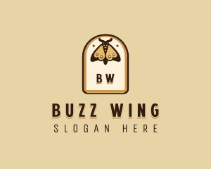 Butterfly Moth Wings logo design