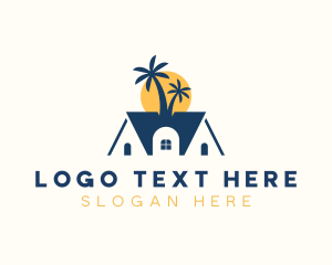 Lodging - Vacation Beach House Realty logo design
