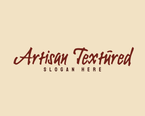 Textured - Fashion Studio Handwritten logo design