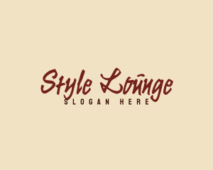 Fashion Studio Handwritten logo design