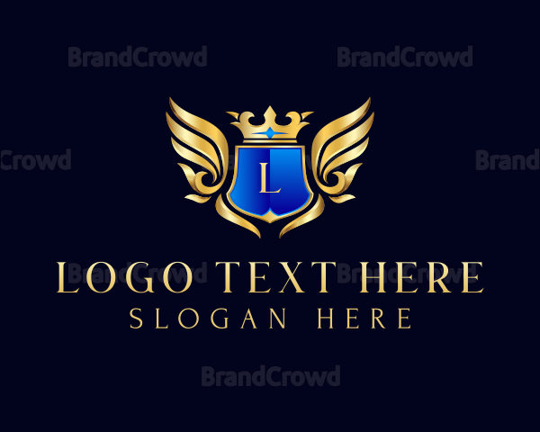 Regal Crown Crest Logo