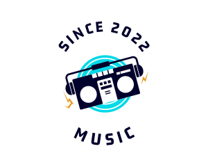 Music Cassette Player logo design