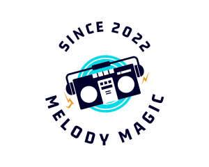 Music - Music Cassette Player logo design
