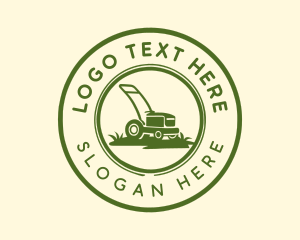 Lawn Care - Mower Lawn Care logo design