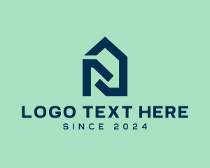 Commercial - Blue House Realty logo design