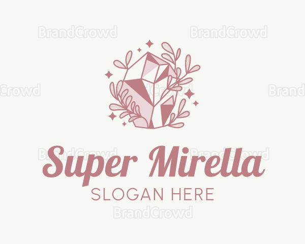 Elegant Mystical Crystal Logo