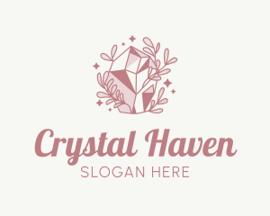 Elegant Mystical Crystal logo design