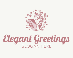 Elegant Mystical Crystal logo design