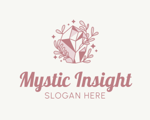 Elegant Mystical Crystal logo design