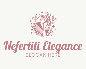 Elegant Mystical Crystal logo design