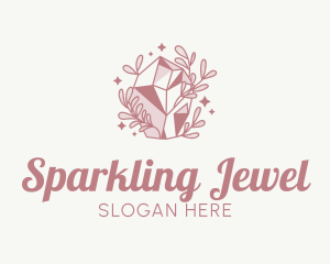 Elegant Mystical Crystal logo design