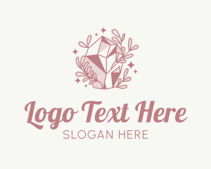 Aesthetic - Elegant Mystical Crystal logo design