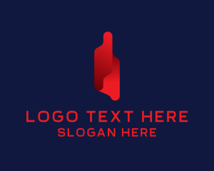 Online - Abstract Red Gaming Company logo design