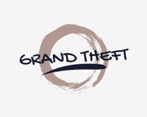 Grungy Brush Business Logo