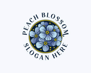 Alaska Botanical Flower logo design