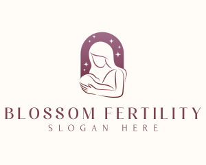 Mom Baby Parenting logo design