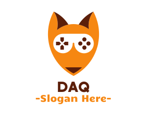 Gaming - Game Controller Fox logo design