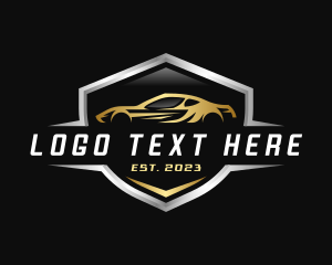 Emblem - Car Detailing Shield logo design