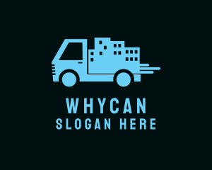 Cargo - City Truck Delivery logo design