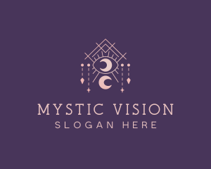 Mystic Bohemian Eye logo design