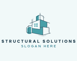 Structure Engineer Architecture logo design