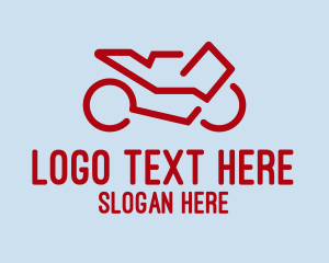 Motor Vehicle - Modern Digital Motor logo design