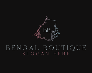 Botanical Floral Boutique  logo design