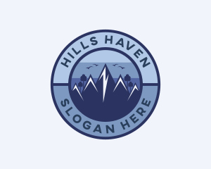 Mountain Adventure Trekking  logo design