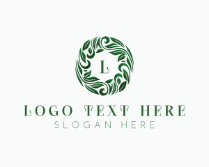 Leaf - Nature Wellness Salon logo design