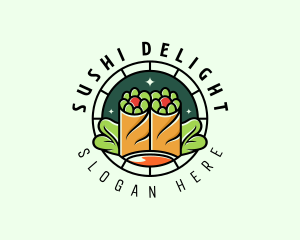 Culinary Sushi Dining logo design