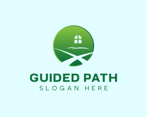 Window Path Real Estate logo design