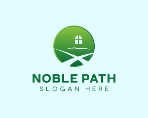 Window Path Real Estate logo design