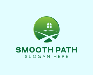 Window Path Real Estate logo design