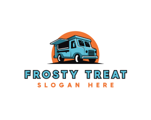 Food Truck Vehicle Logo