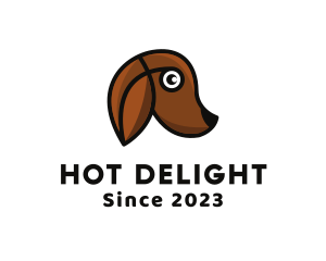 Modern Dog Pet logo design