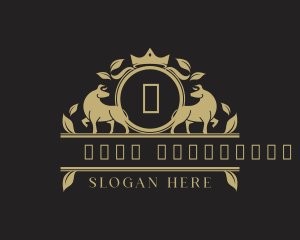 Livestock - Luxury Fighting Bull Banner logo design