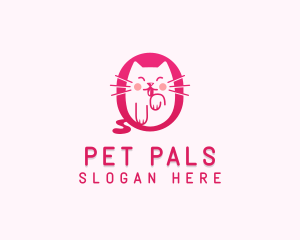 Animal Cat Pet  logo design